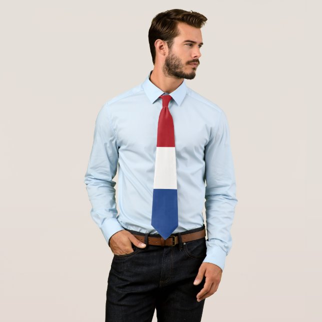 Netherland flag tie (In Situ)