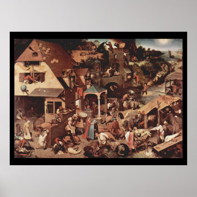 Netherland Proverbs - 1559 Poster (Front)