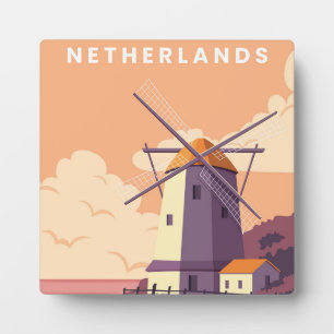 Netherland Travel Plaque