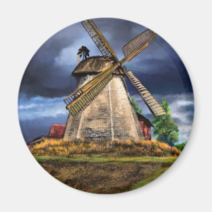 Netherland Windmill Magnet