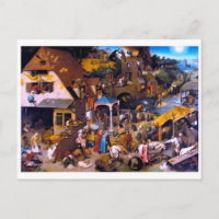 Netherlandish Proverbs, Pieter Bruegel the Elder