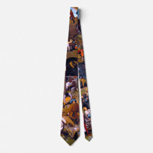 Netherlandish Proverbs, Pieter Bruegel the Elder Tie