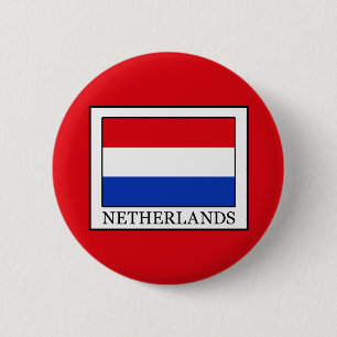 Netherlands 6 Cm Round Badge