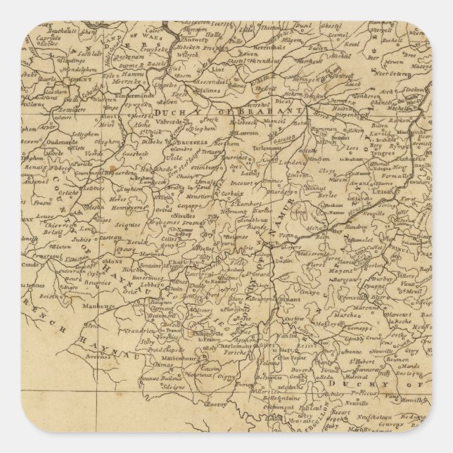 Netherlands 6 square sticker (Front)