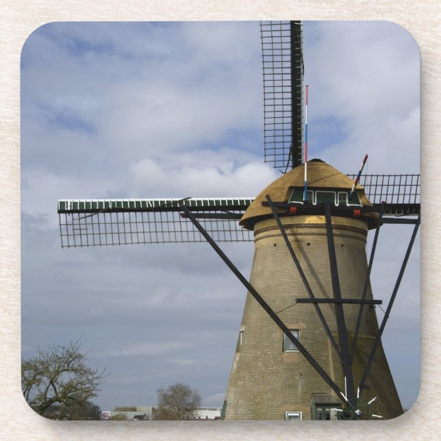 Netherlands (aka Holland), Kinderdijk. 19 Coaster (Front)
