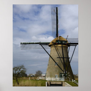 Netherlands (aka Holland), Kinderdijk. 19 Poster