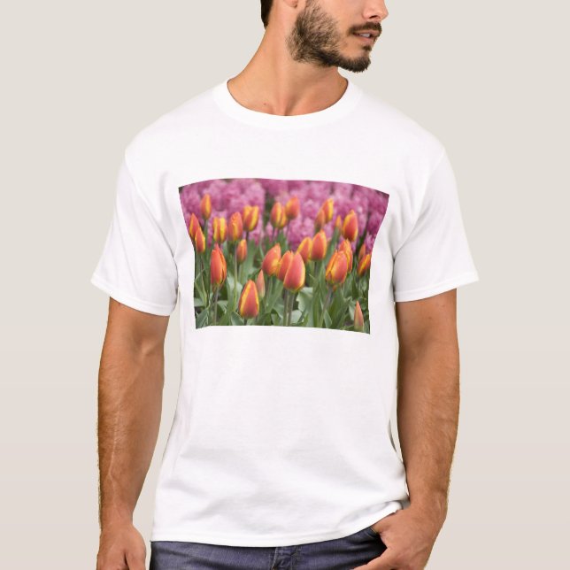 Netherlands (aka Holland), Lisse. Keukenhof T-Shirt (Front)