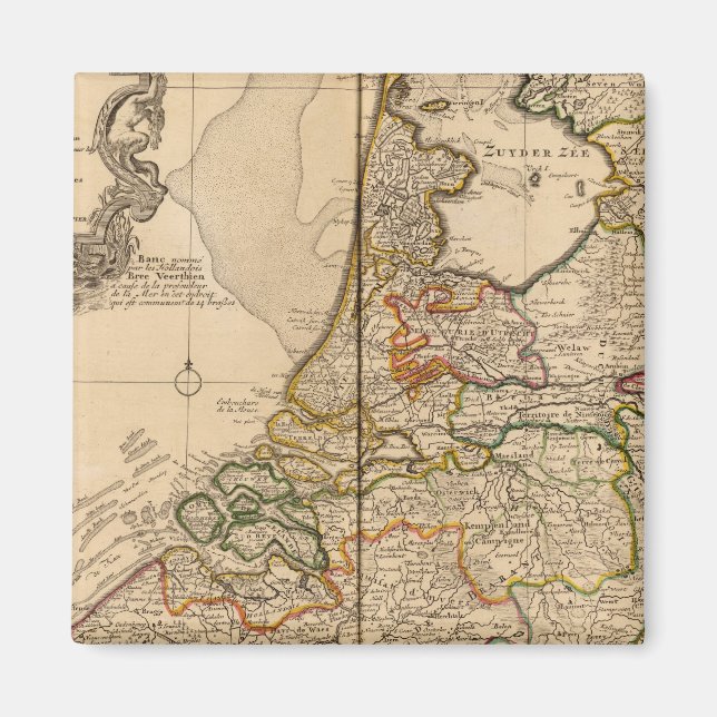 Netherlands and Belgium Magnet (Front)