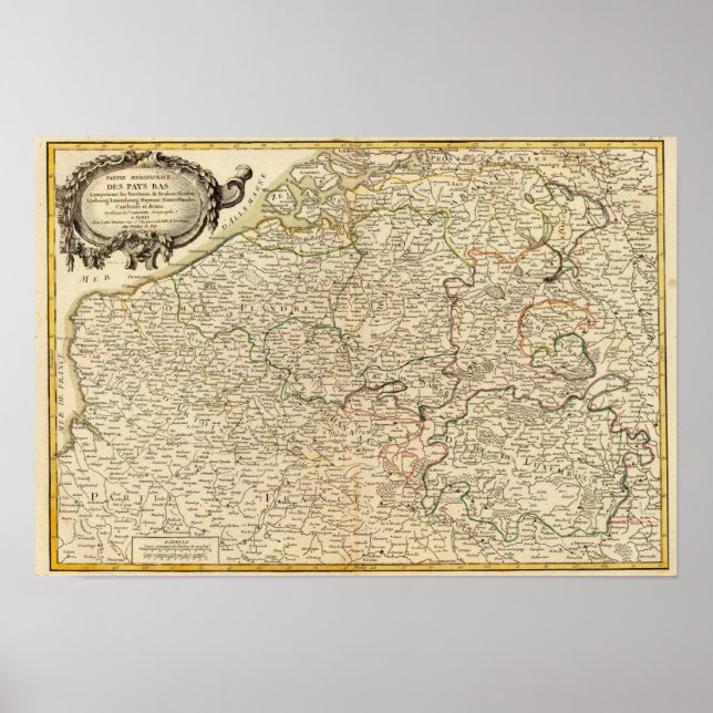 Netherlands and Belgium Poster (Front)