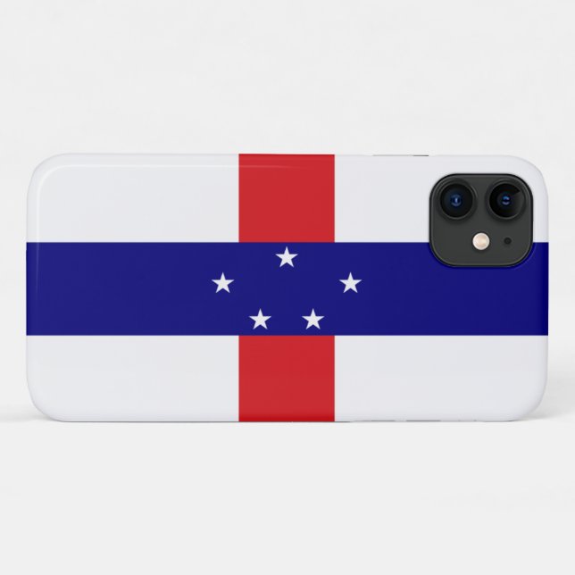 Netherlands Antilles Case-Mate iPhone Case (Back (Horizontal))