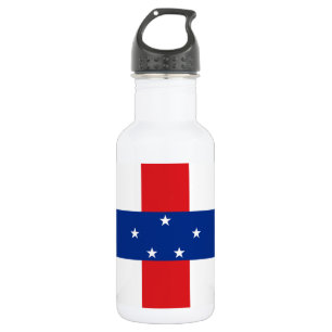 Netherlands Antilles Flag 532 Ml Water Bottle