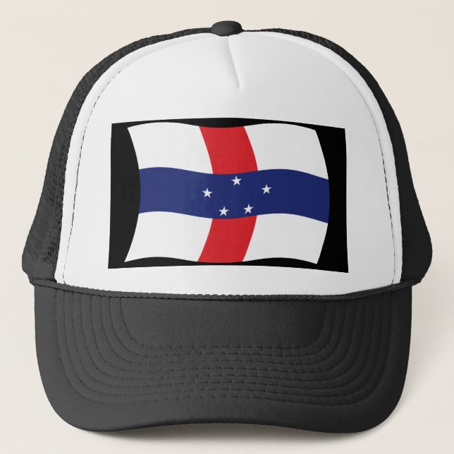 Netherlands Antilles Flag Hat (Front)