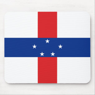 Netherlands Antilles Flag Mouse Mat