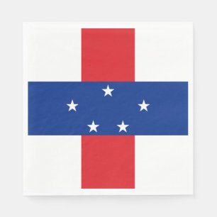 Netherlands Antilles Flag Napkin