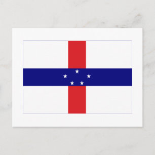 Netherlands Antilles Flag Postcard