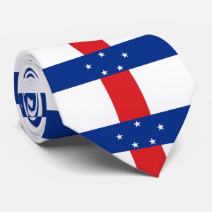 Netherlands Antilles Flag Tie