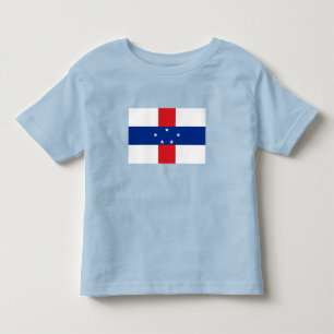Netherlands Antilles Flag Toddler T-Shirt
