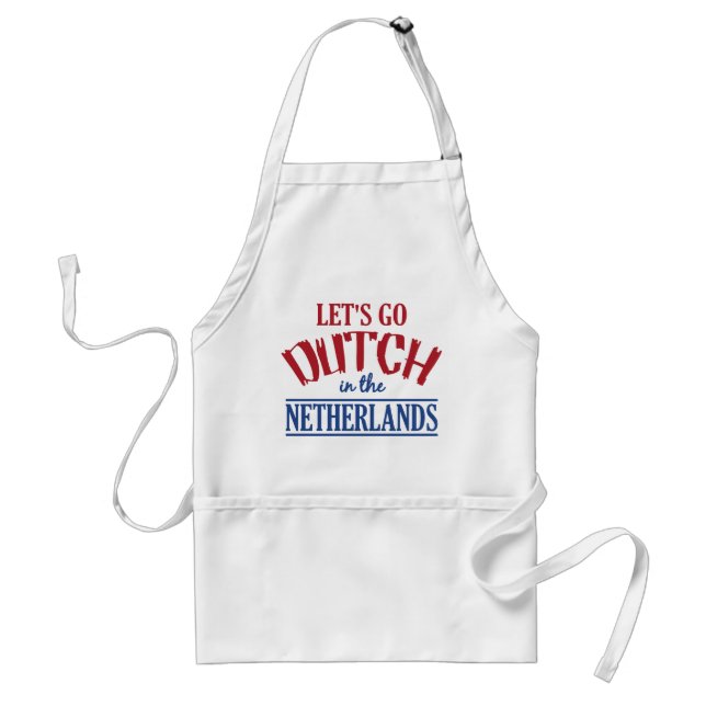 Netherlands apron - choose style & colour (Front)