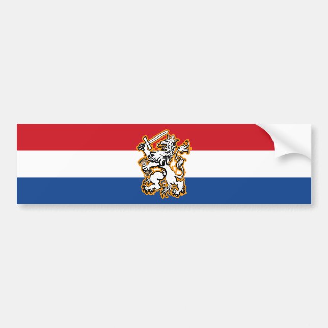 Netherlands Bumper Sticker (Front)