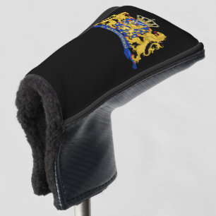 Netherlands Coat of Arms on Black pccnt Golf Head Cover
