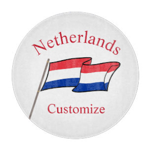 Netherlands Country Flag Thunder_Cove Cutting Board