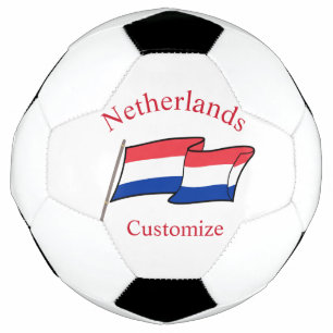 Netherlands Country Flag Thunder_Cove Football