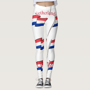 Netherlands Country Flag Thunder_Cove Leggings