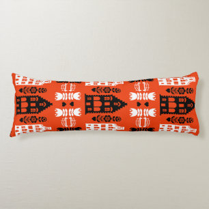 Netherlands Dutch Folk Art Print Body Cushion