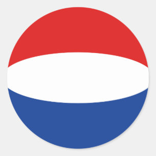 Netherlands Fisheye Flag Sticker