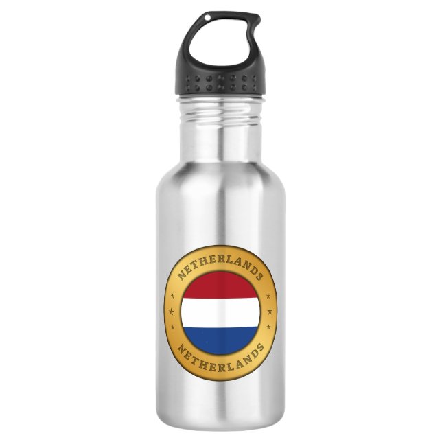 Netherlands Flag 710 Ml Water Bottle (Front)