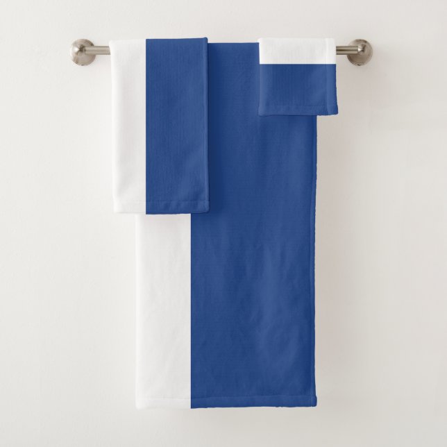 Netherlands Flag Bath Towel Set (Insitu)