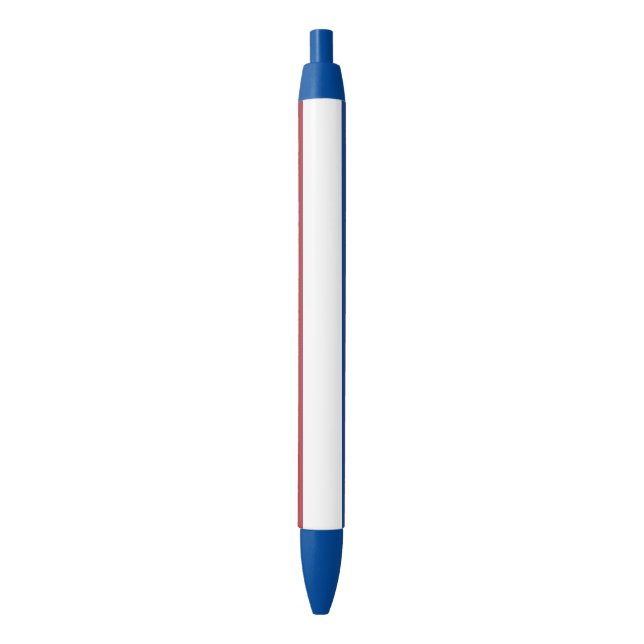 Netherlands Flag Black Ink Pen (Front Vertical)
