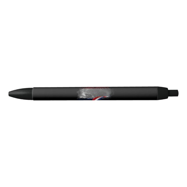 Netherlands flag black ink pen (Front)