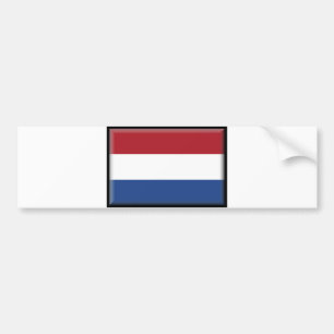 Netherlands Flag Bumper Sticker