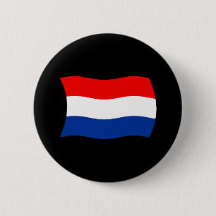 Netherlands Flag Button