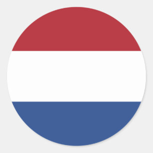 Netherlands Flag Classic Round Sticker