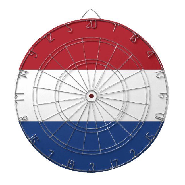 Netherlands Flag Dartboard (Front)