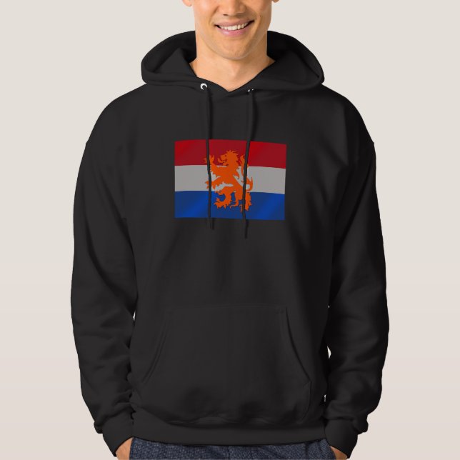 Netherlands flag Dutch Lion Hoodie (Front)