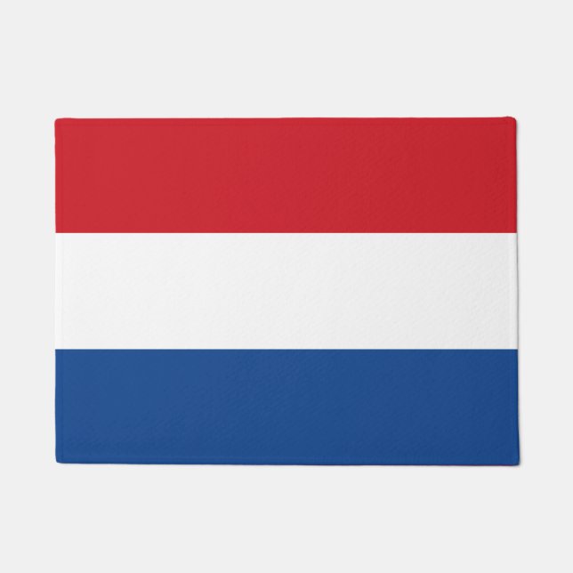 Netherlands Flag, Holland, Dutch Doormat (Front)