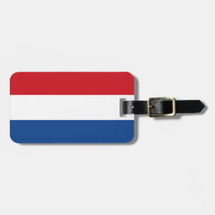 Netherlands Flag, Holland, Dutch Luggage Tag