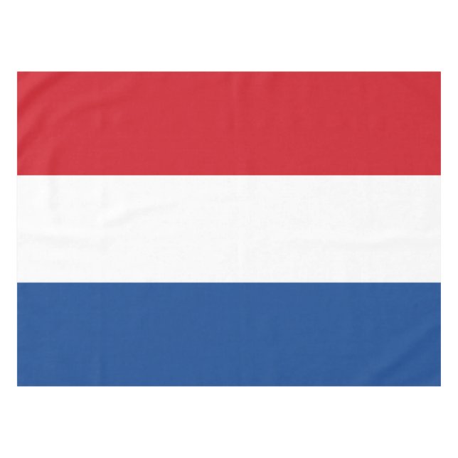 Netherlands Flag, Holland, Dutch Tablecloth (Front (Horizontal))