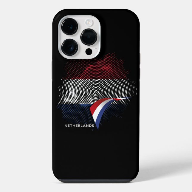 Netherlands flag iPhone case (Back)