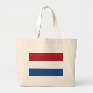 Netherlands Flag jtcn Large Tote Bag