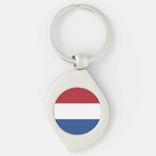 Netherlands Flag Key Ring