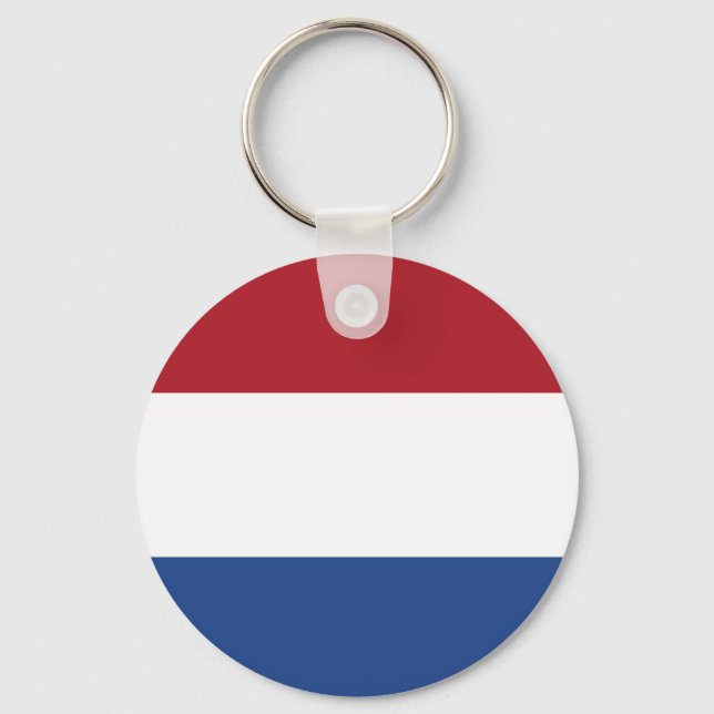 Netherlands Flag Key Ring (Front)