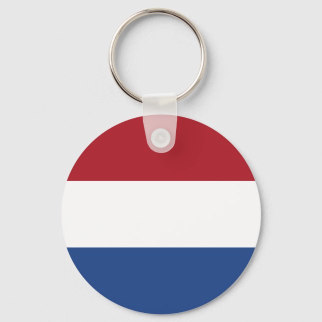 Netherlands Flag Key Ring (Front)