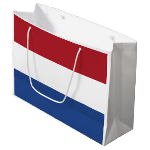 Netherlands Flag Large Gift Bag