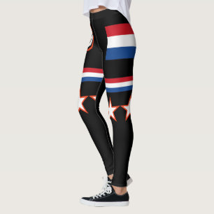 Netherlands Flag Leggings