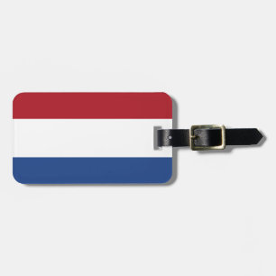 Netherlands Flag Luggage Tag