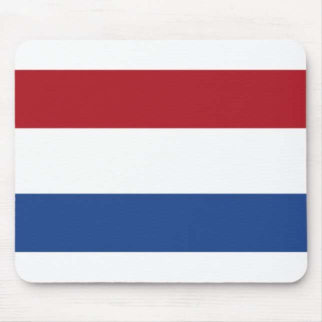 Netherlands Flag Mouse Mat (Front)